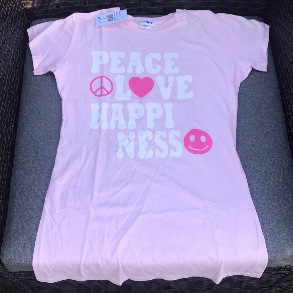 Peace Love & Happiness mini dress/tunic